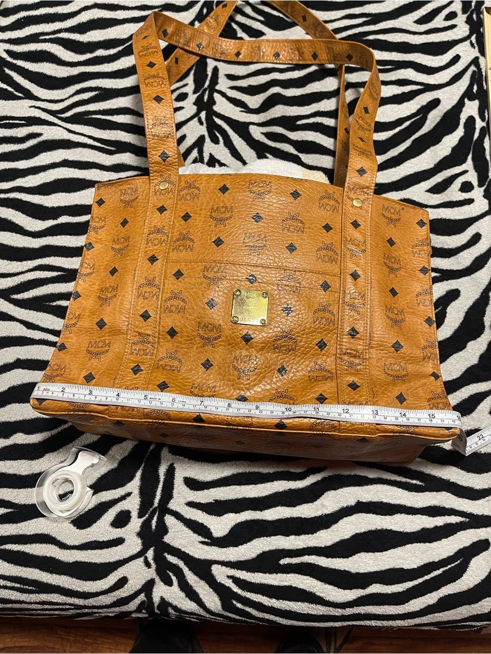 MCM  Munchen leather Tote Bag, Excellent condition ... - Picture 14 of 15